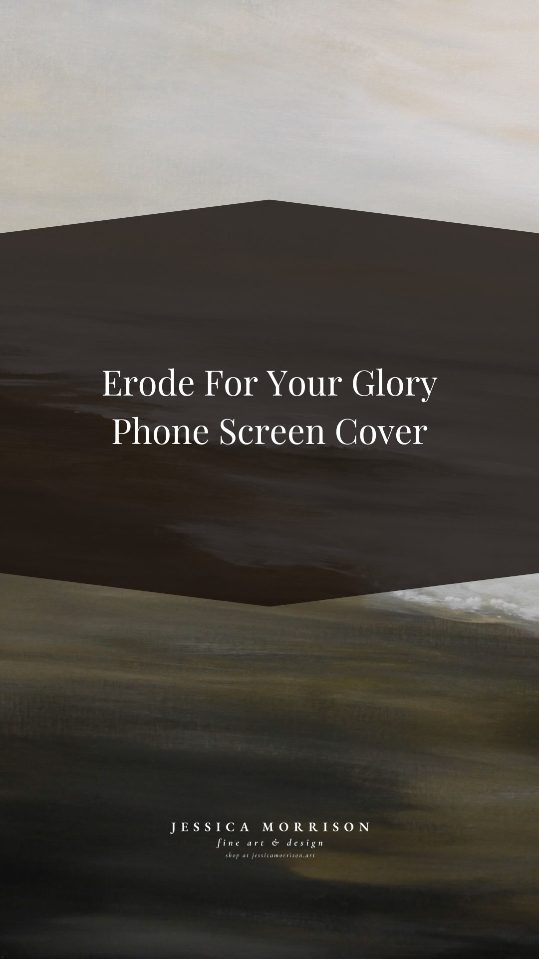 Erode For Your Glory by Jessica Morrison Phone Screen Cover