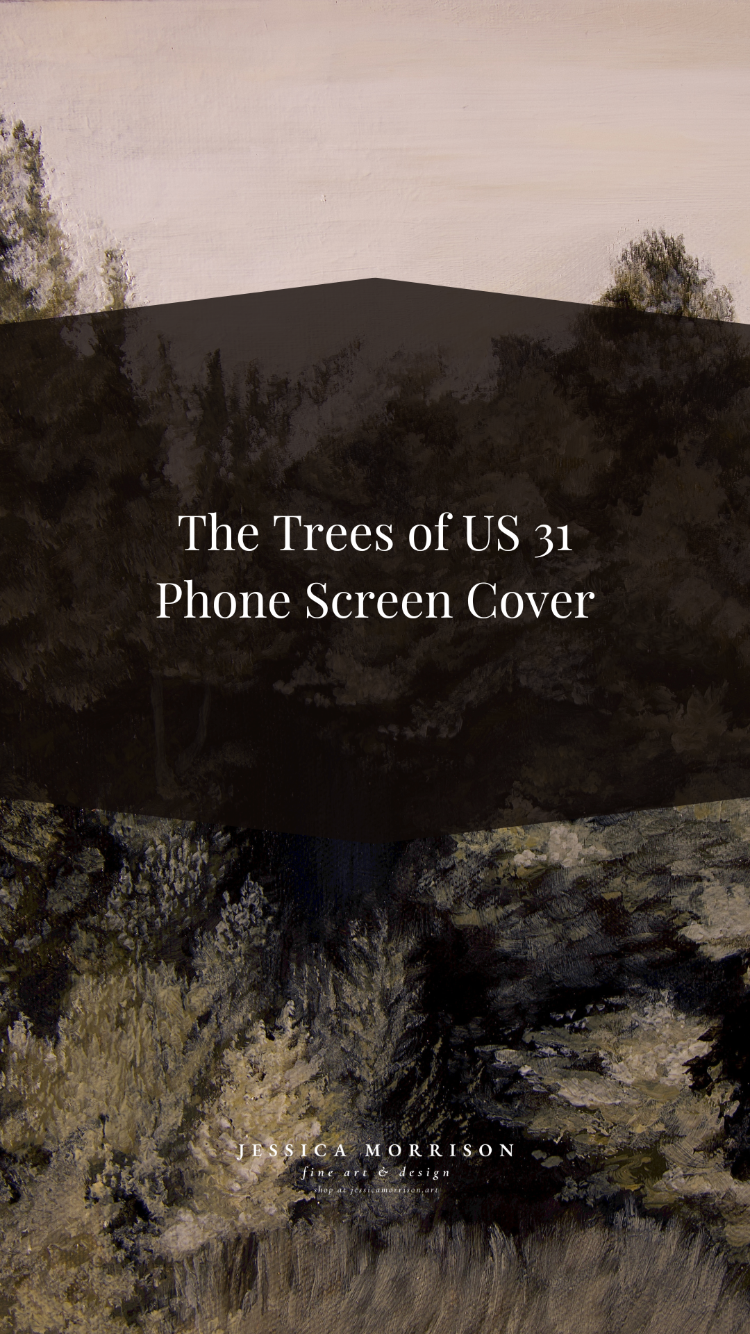 The Trees of US 31 by Jessica Morrison Phone Screen Cover