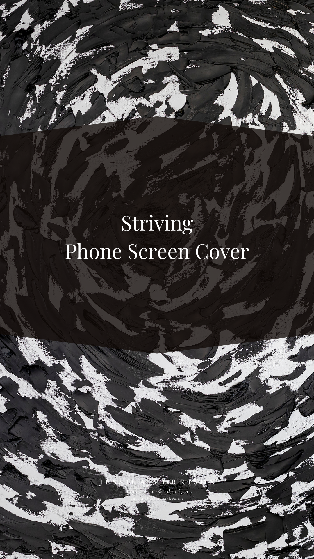 Striving by Jessica Morrison Phone Screen Cover