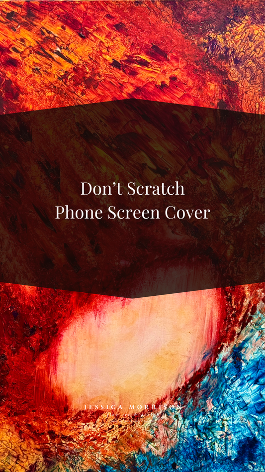 Don't Scratch by Jessica Morrison Phone Screen Cover