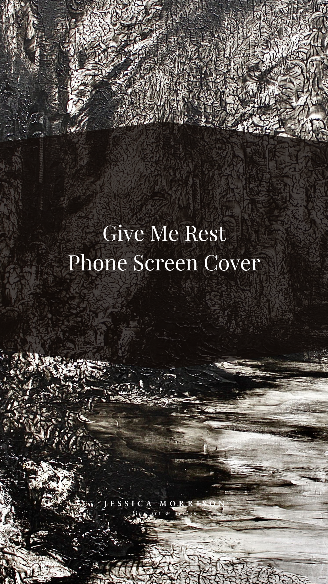 Give Me Rest by Jessica Morrison Phone Screen Cover