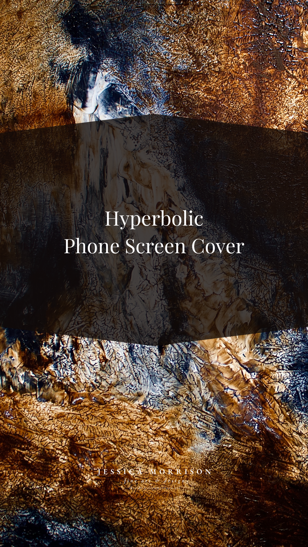 Hyperbolic by Jessica Morrison Phone Screen Cover