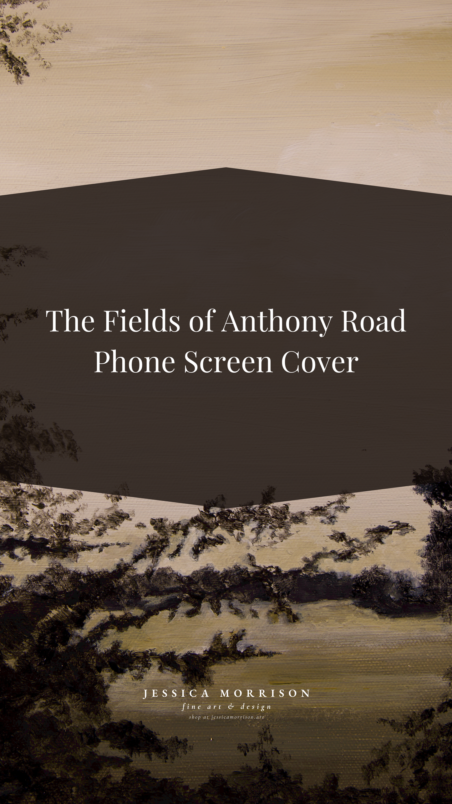 The Fields of Anthony Road by Jessica Morrison Phone Screen Cover